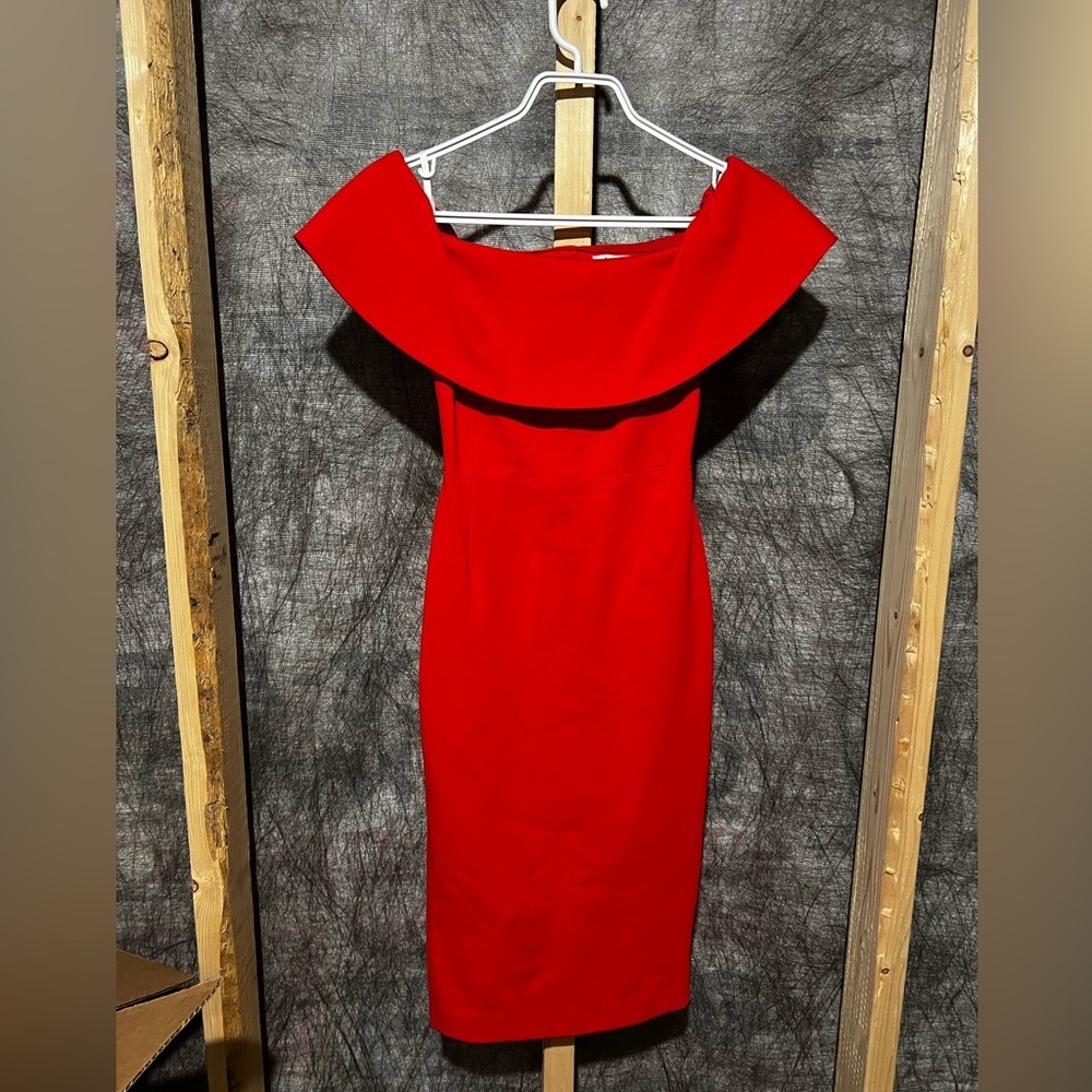 Babaton Ruslan off shoulder midi dress
